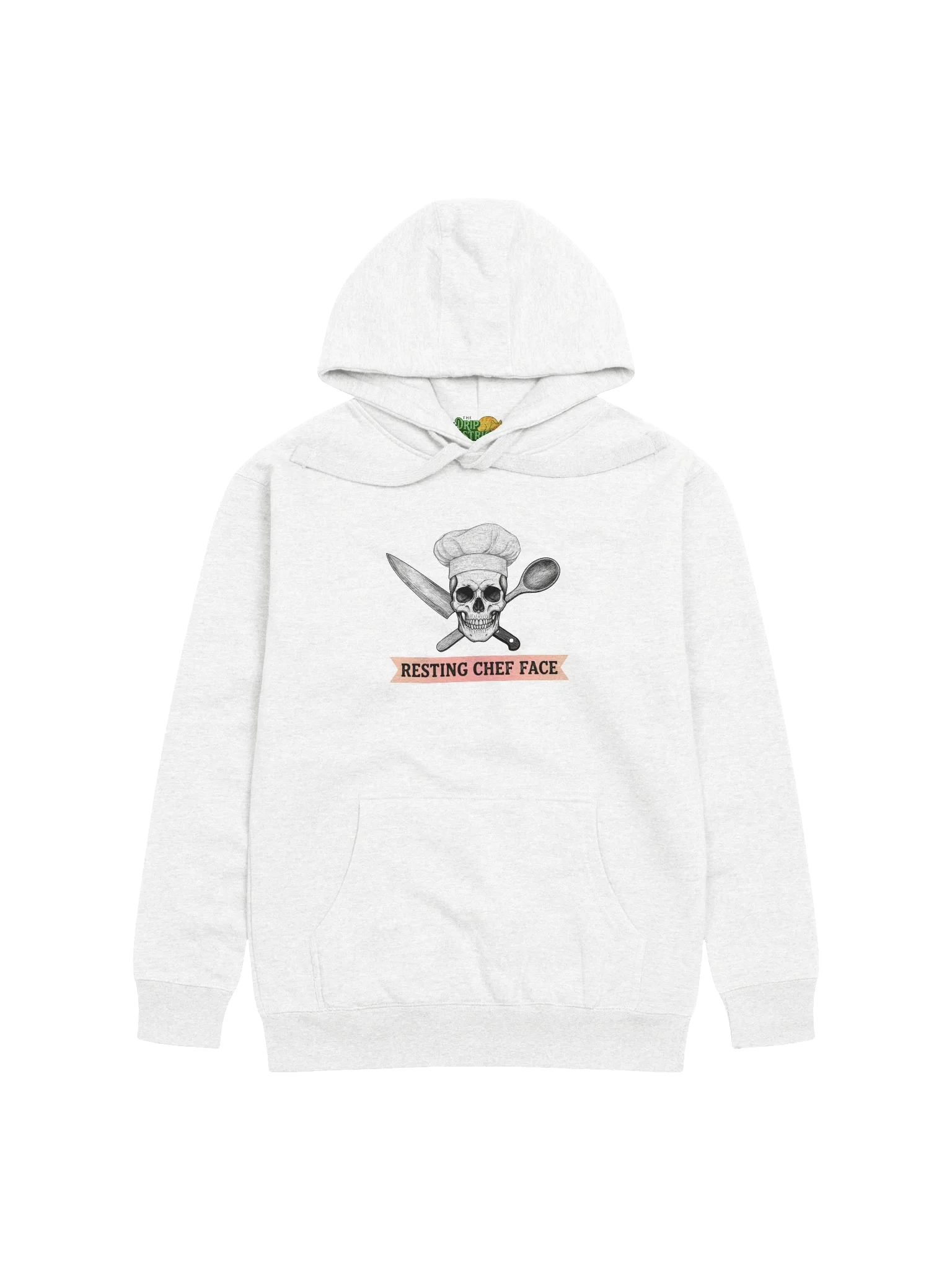 Resting Chef Face Hoodie | Funny Kitchen Apparel product image (3)