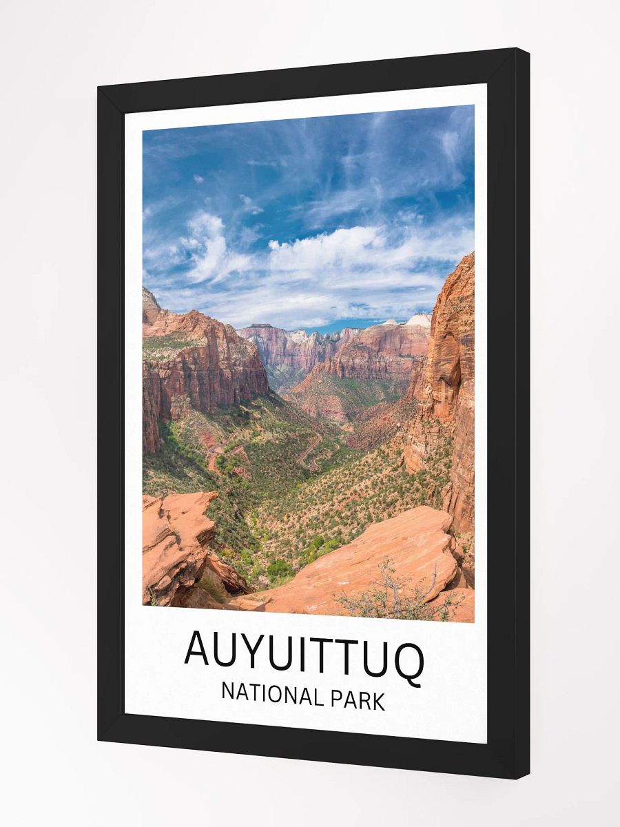 Auyuittuq National Park Framed Matte Poster product image (2)