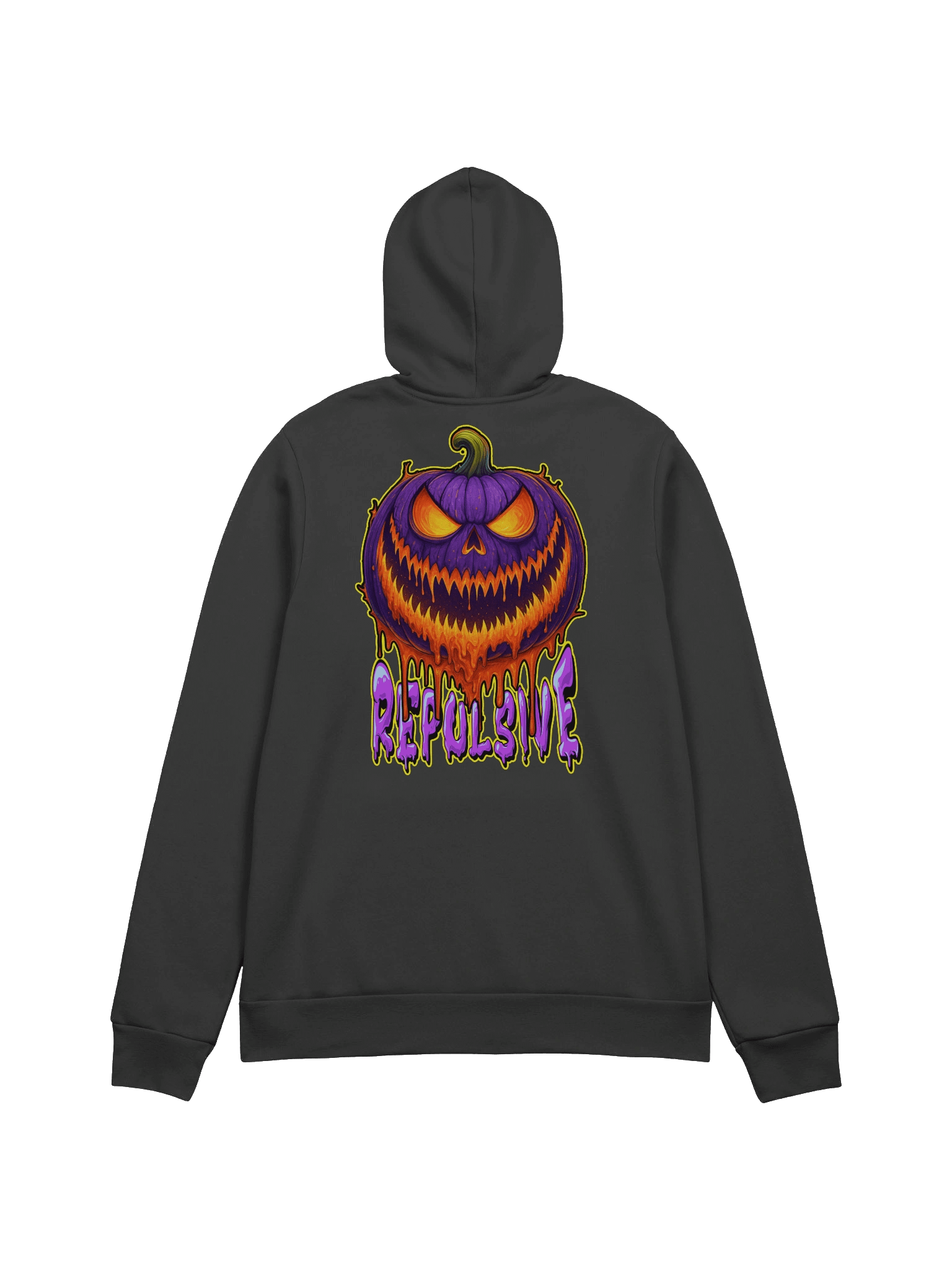 Repulsive “Pumpkin Drip” - Basic Hoodie product image (3)