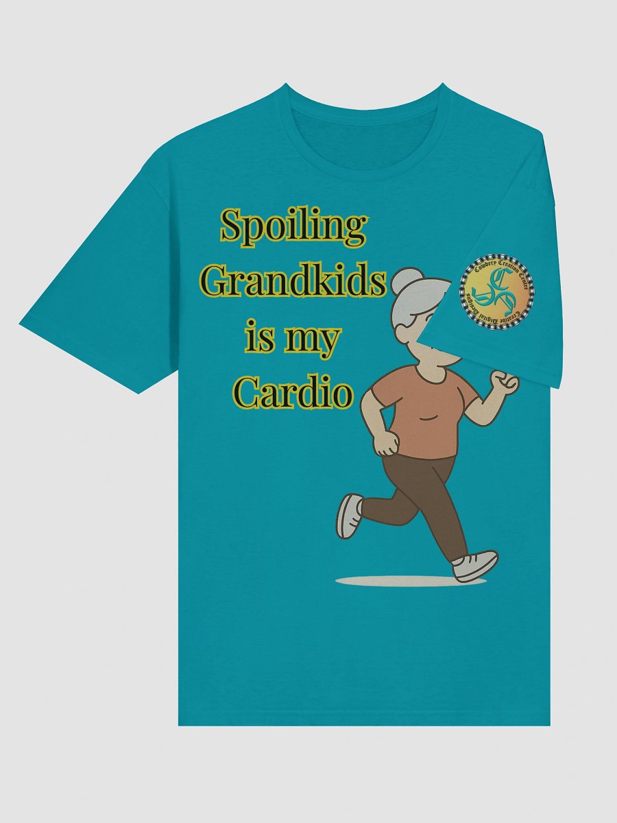 Spoiling Grandkids is my Cardio (Female) Gildan Unisex Softstyle T-Shirt Light Colors product image (59)