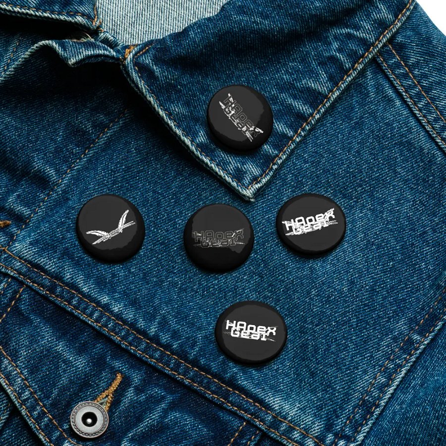 HApex Gear Embroidered Logo - Set of Pin Buttons product image (11)