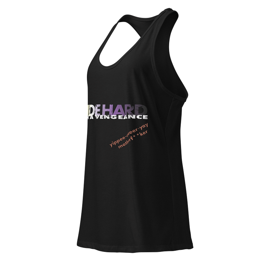 Non-binary "Pride Hard" Racerback Tank product image (3)