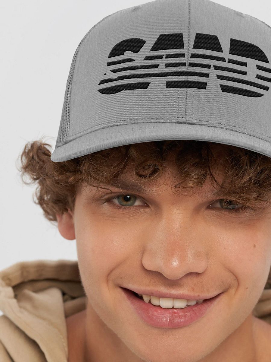Black SAND Trucker Hat product image (60)