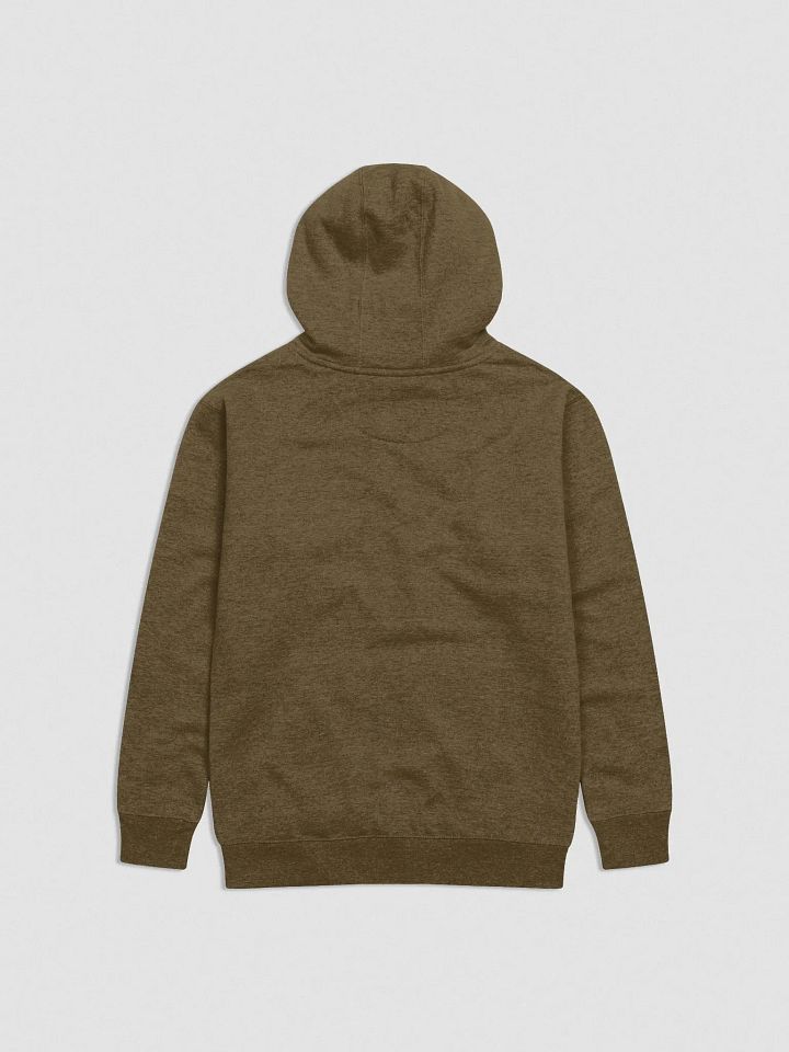 ON THE SPECTRUM lined design (lg., white and brass) embroidered heavyweight hoodie product image (10)