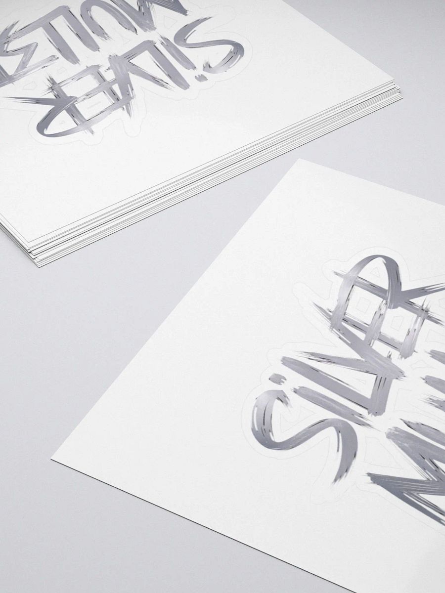 SILVER MULL3T PAINT STICKERS product image (7)