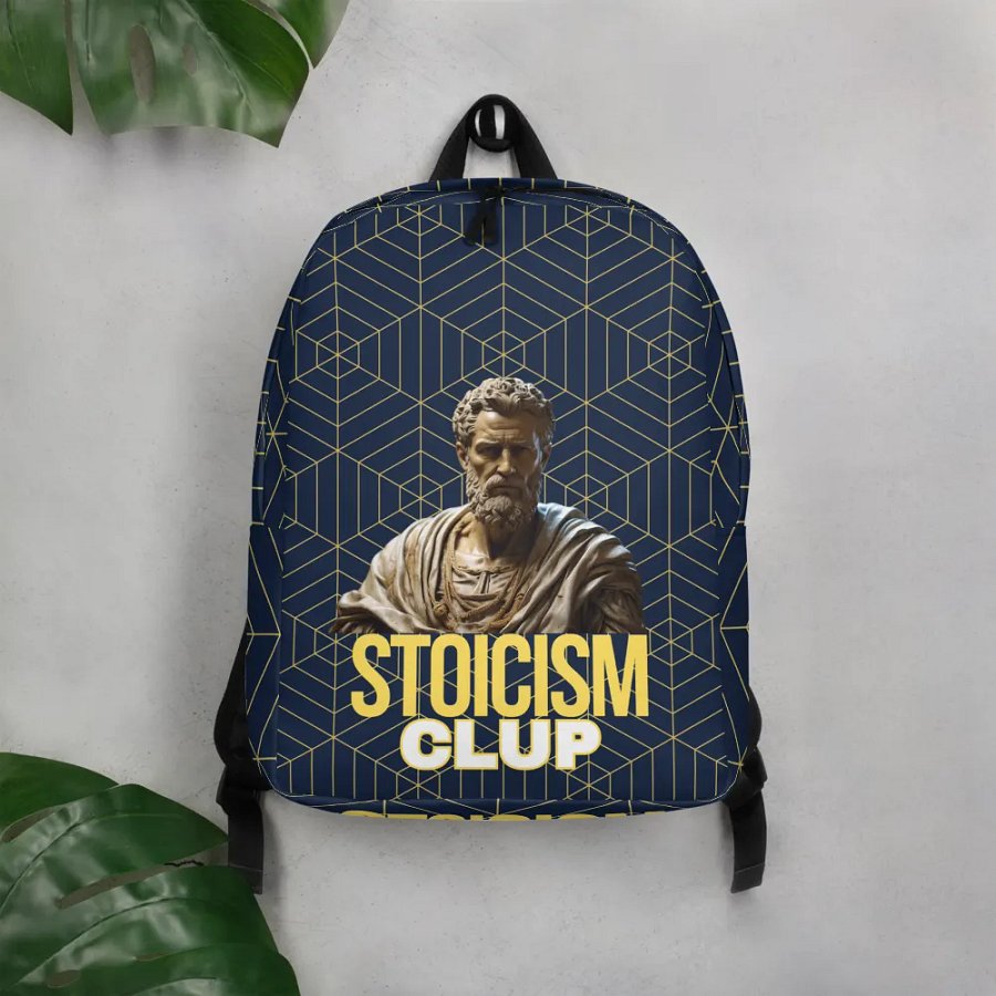 Stoic Philosophy All-Over Print Backpack product image (5)