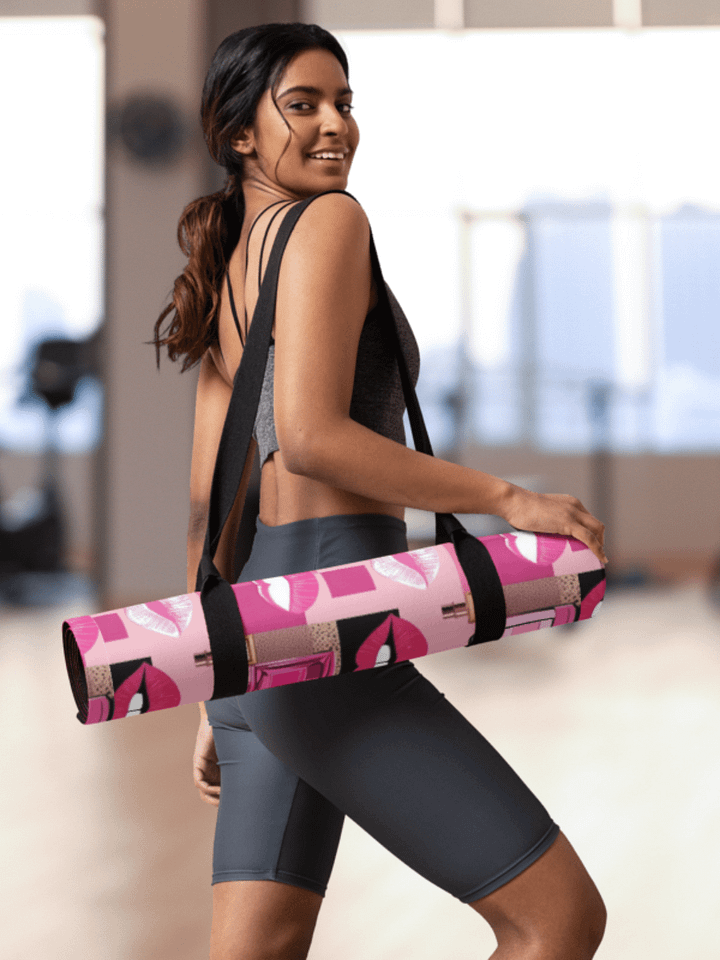 Pink Pout Yoga Mat product image (1)