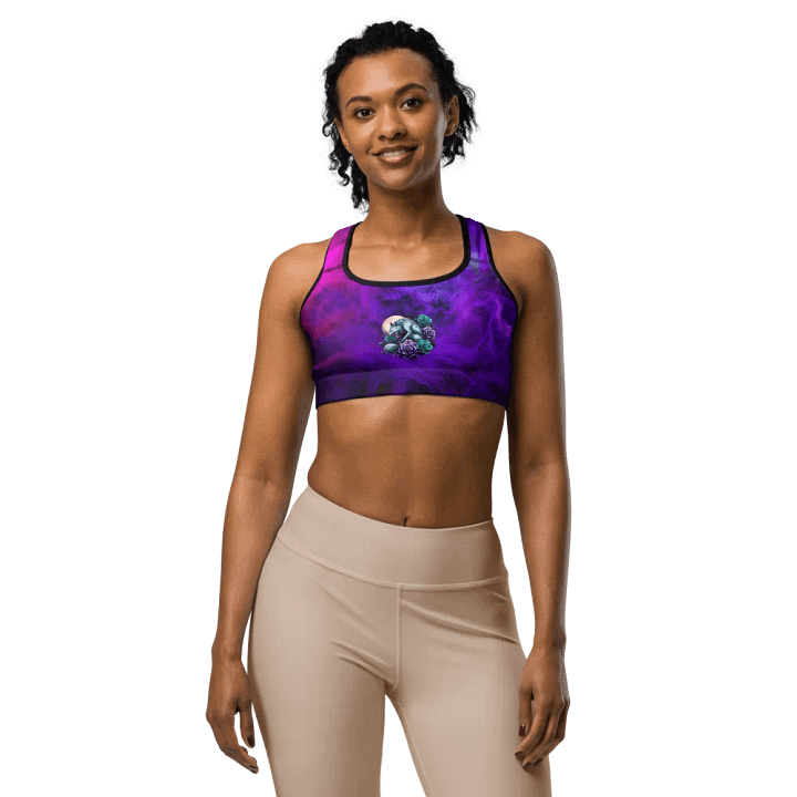 Mystical Wolf Protector Sports Bra product image (1)
