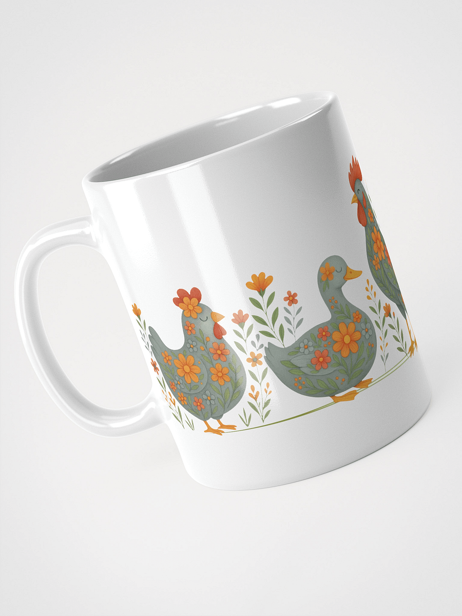 Mug Blanc - Ferme Fleurie Nordique Série 1 - Cadeau Original product image (3)