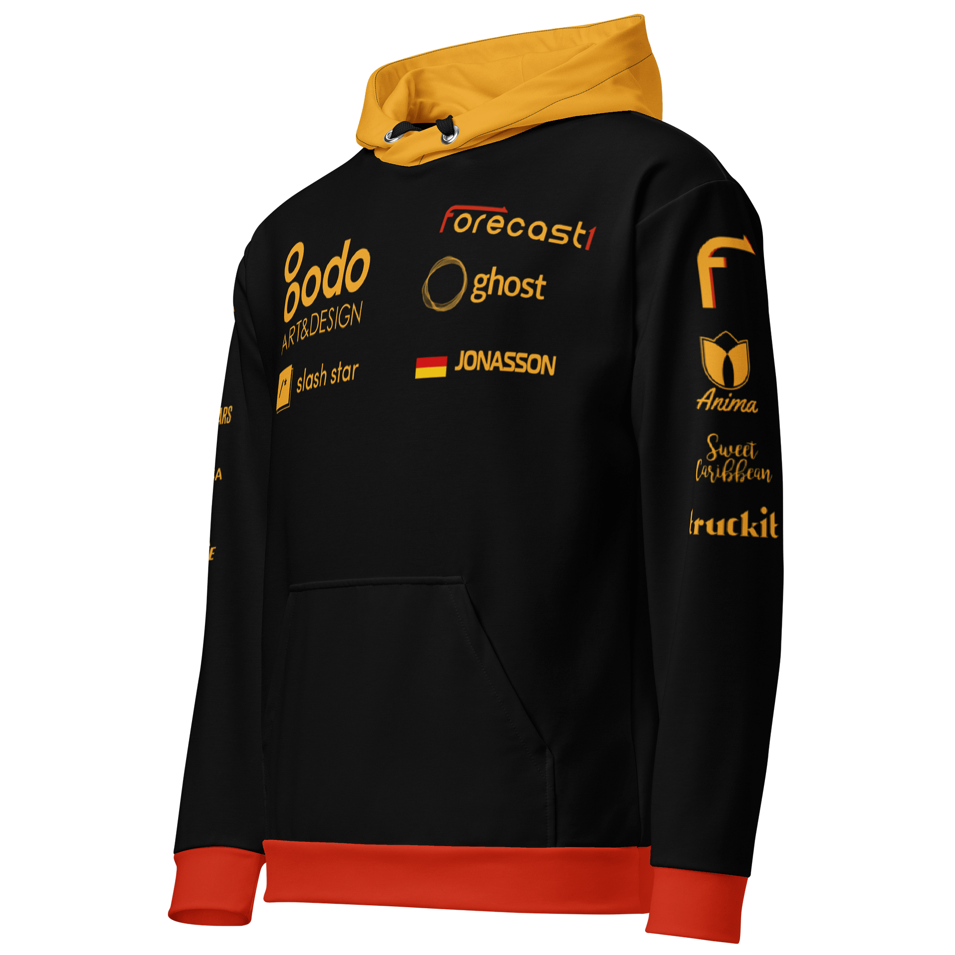 Jonasson - Black Hoodie Personalized product image (2)