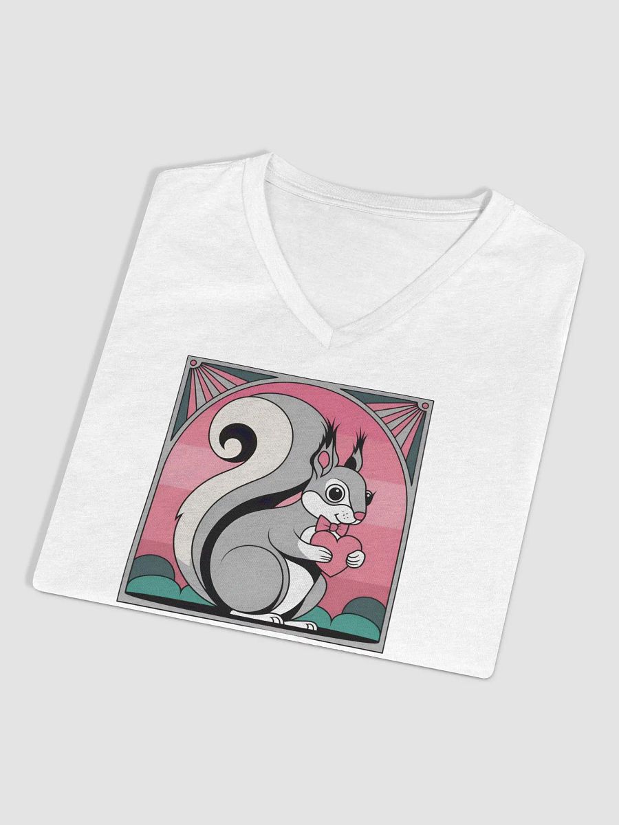 Pooky's Heartfelt Squirrel V-Neck product image (3)