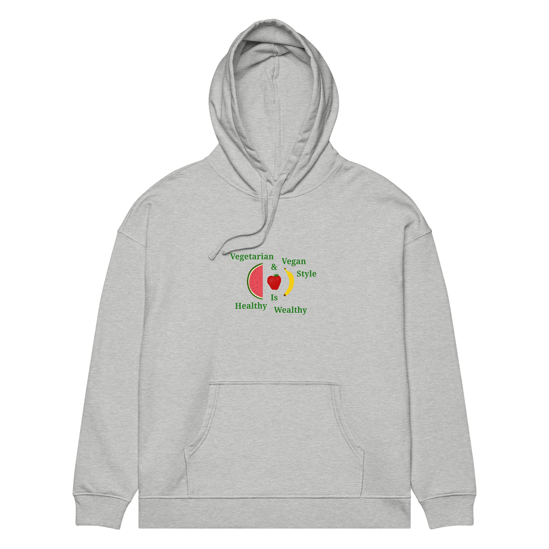 Healthy Wealthy Vibes Organic Hoodie product image (2)