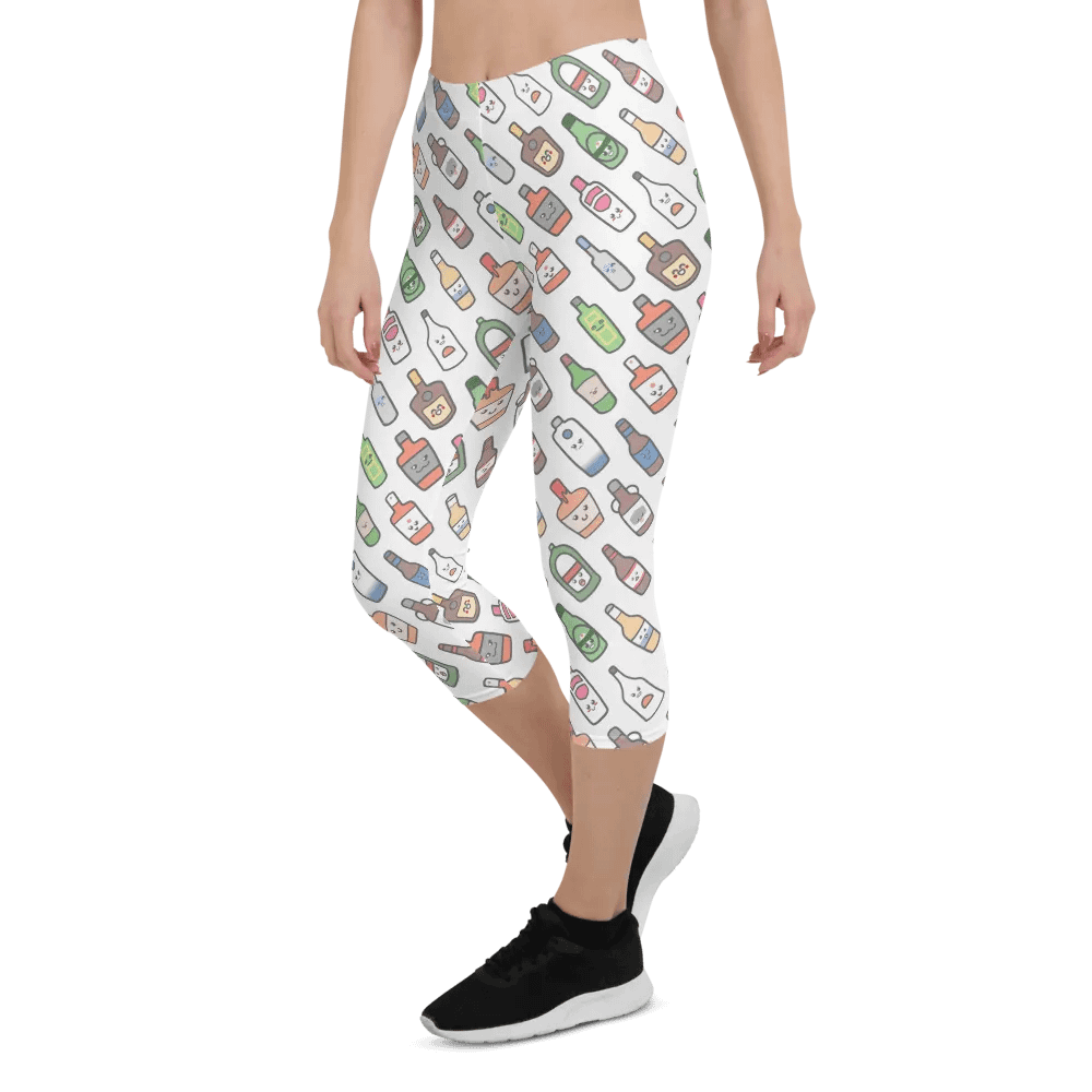 Kawaii Bottles Crop Leggings product image (6)