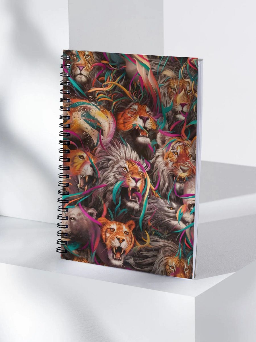 Lion Kingdom Spiral Notebook product image (4)