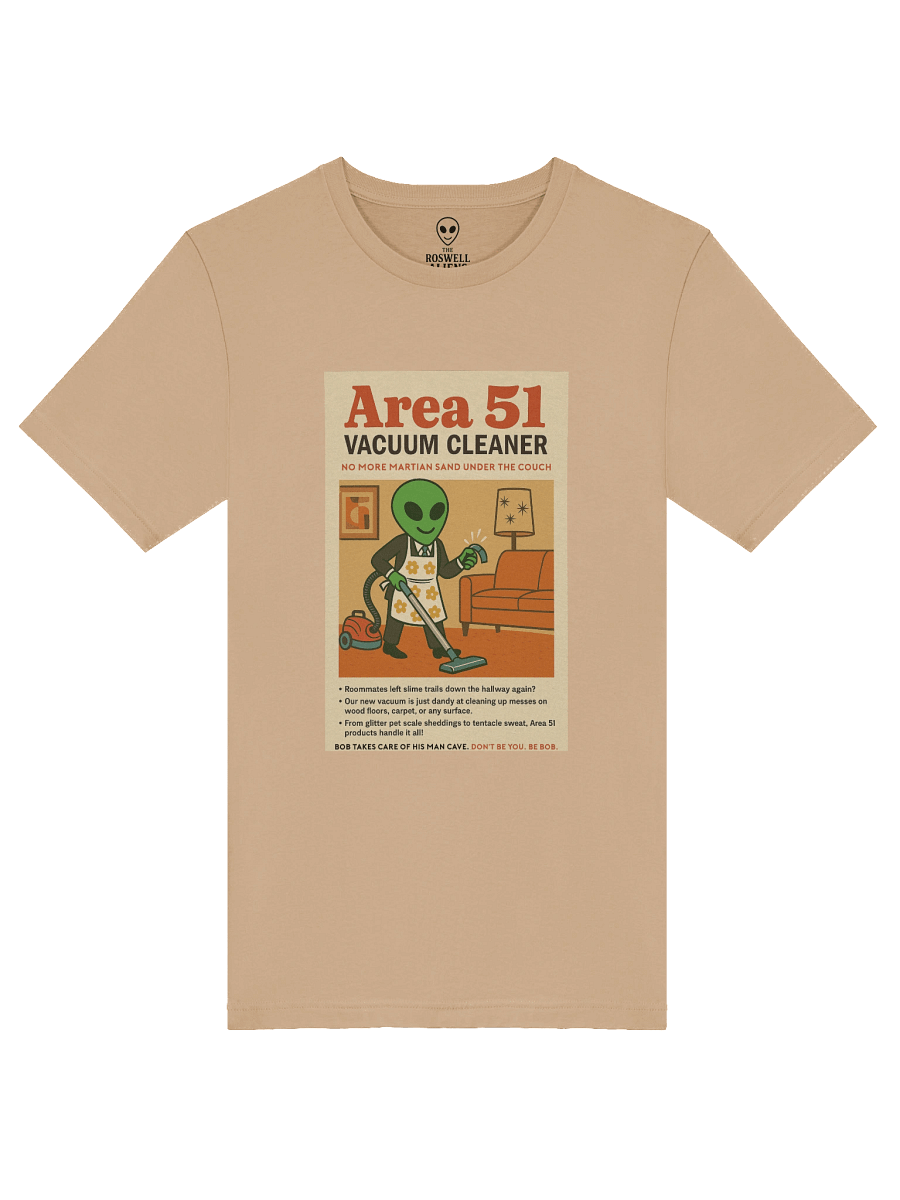 Area 51 Vacuum Cleaner Man Cave Roswell Aliens 1950's Retro Poster product image (17)