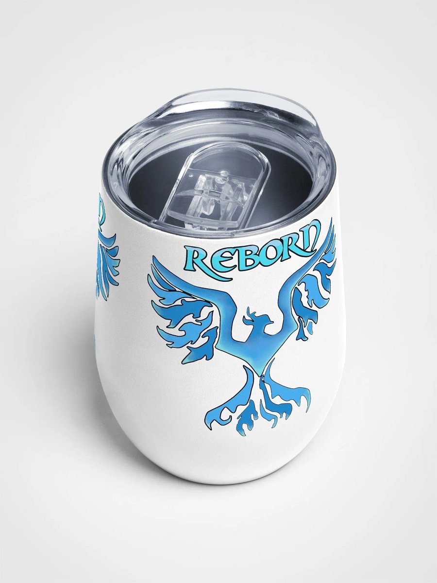 Ice Phoenix Reborn Wine Tumbler product image (4)