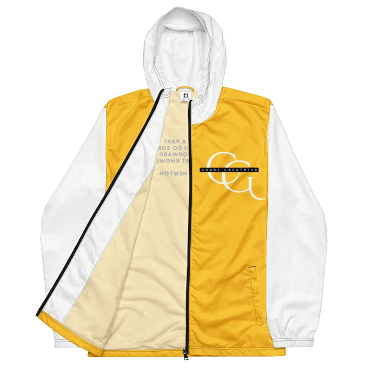 CG Yellow Windbreaker White Sleeves product image (2)