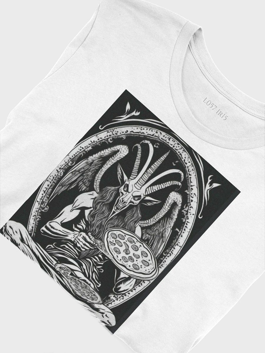 Devil's Pizza Party Unisex Tee + Backprint product image (6)