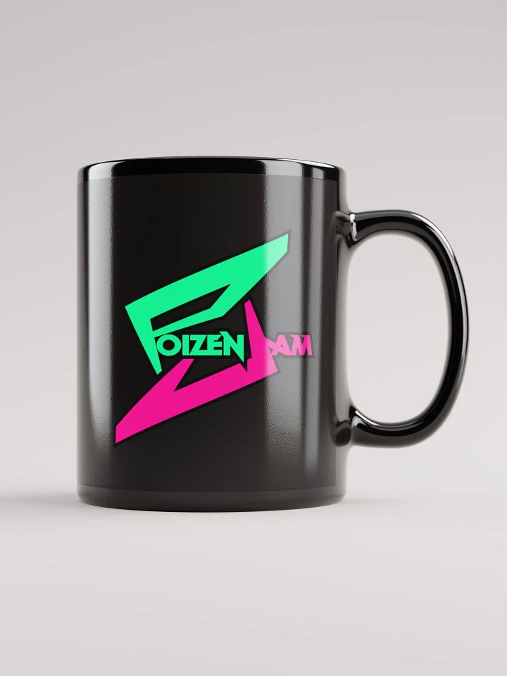 PoizenJam Logo Mug (Black) product image (1)