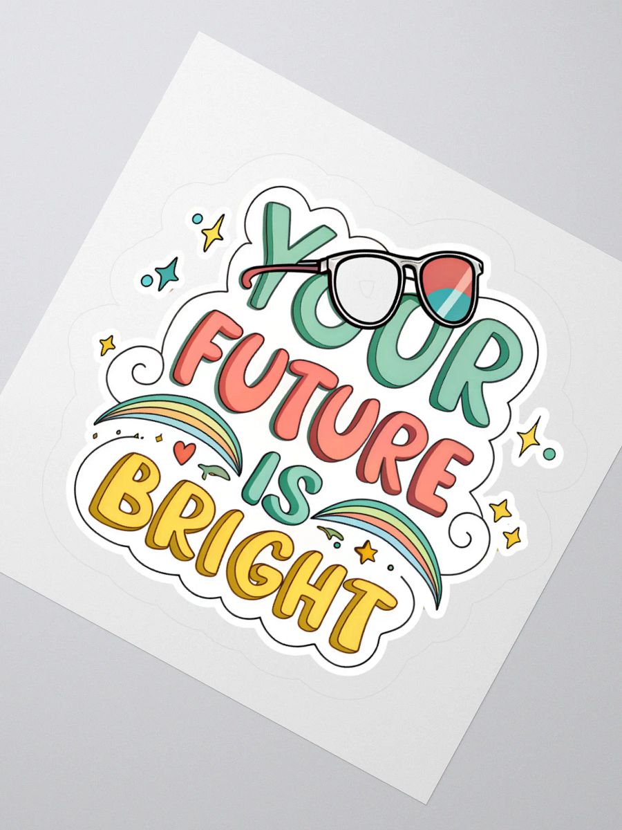Bright Future Kiss Cut Stickers product image (6)