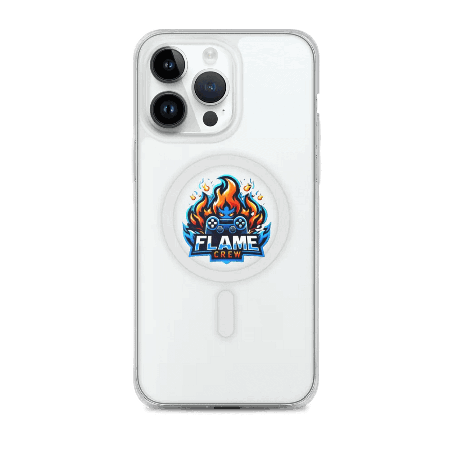"Flame Crew Gaming" iPhone® MagSafe® Clear Case product image (2)