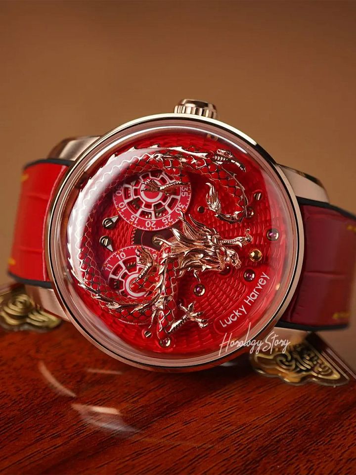 Lucky Harvey Red Dragon Enamel Limited 100 Pcs product image (2)