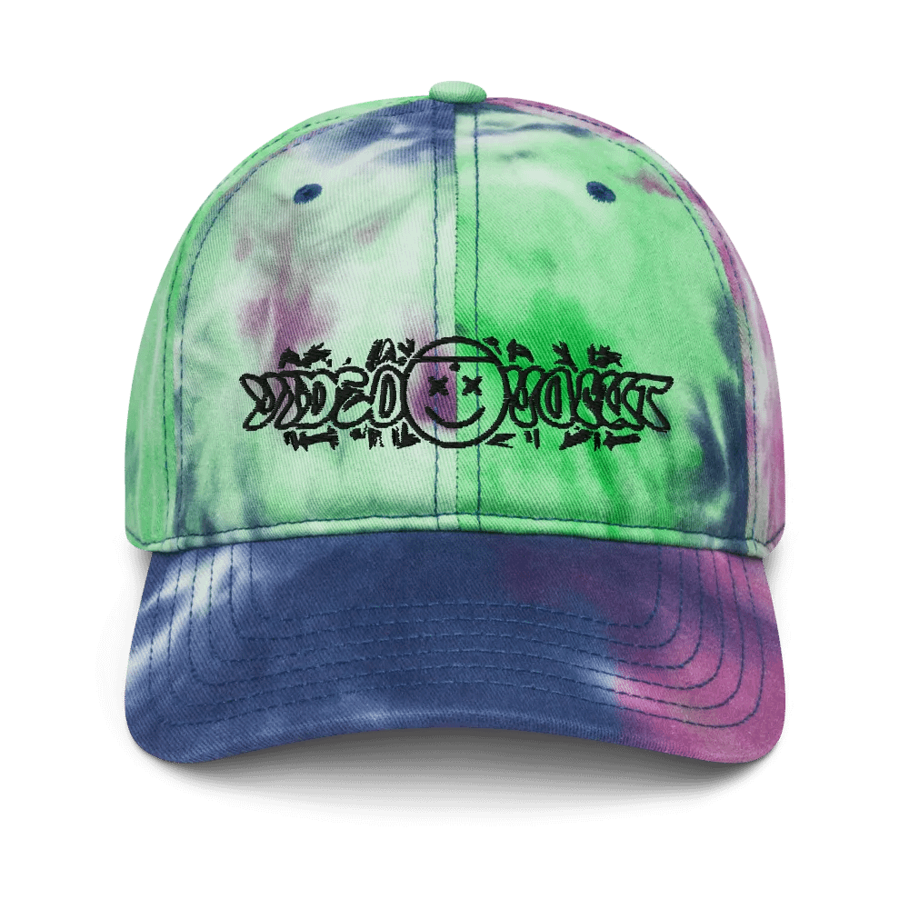 videovomit Graffiti outline tie-dye embroidered dadhat product image (1)