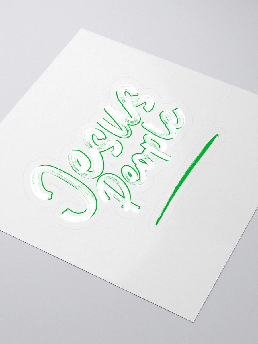 JESUS PEOPLE Kiss Cut Sticker 2 product image (3)