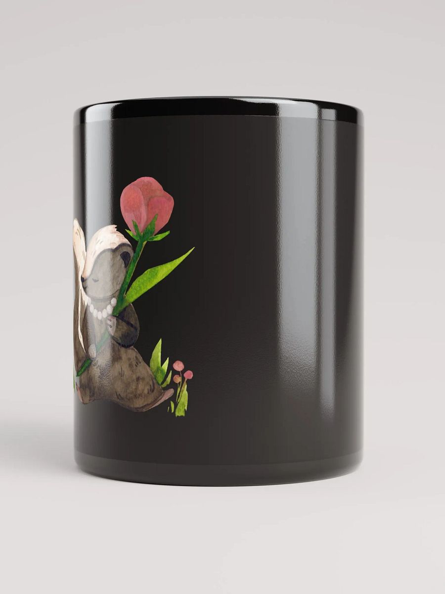 Bramble's Pearls | Black Glossy Mug product image (2)