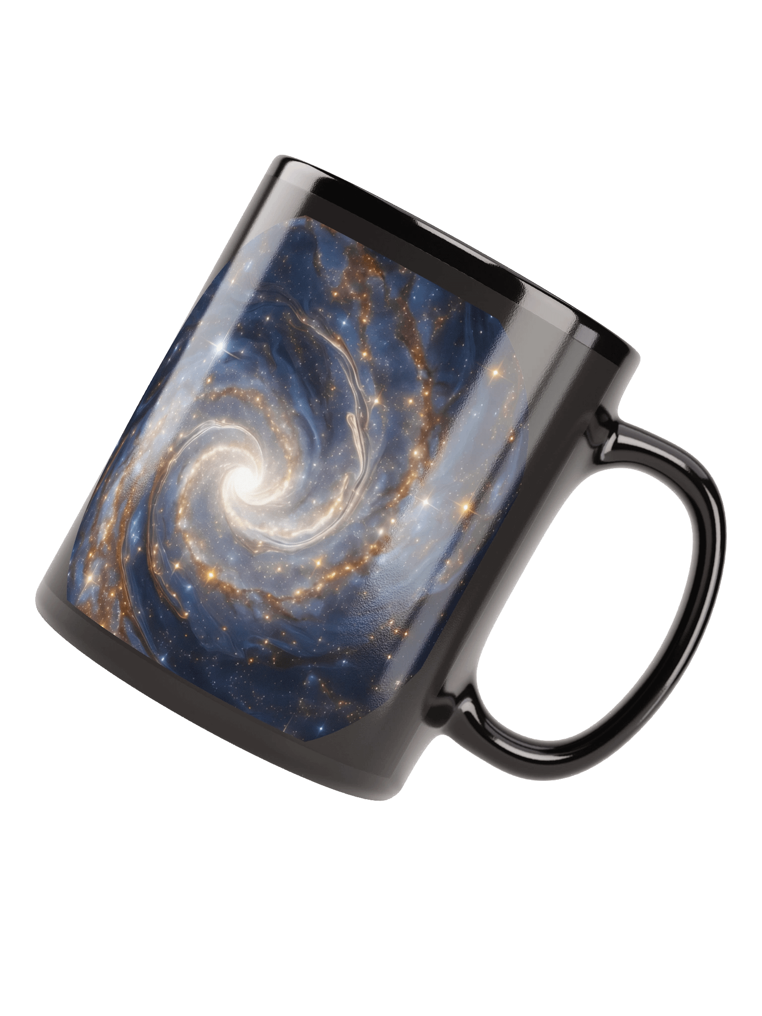 Milky-Way Black Glossy Mug product image (7)
