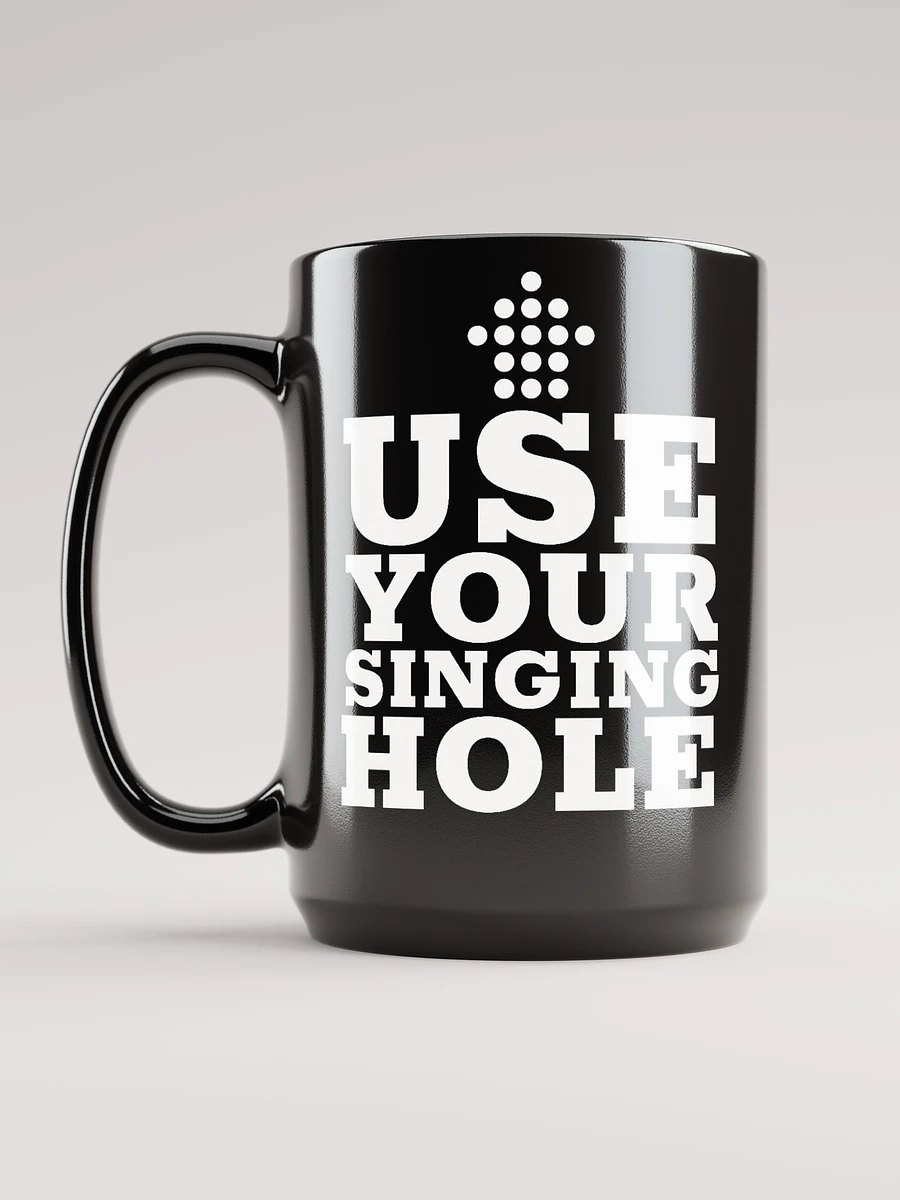 Use Your Singing Hole Mug - Black product image (6)