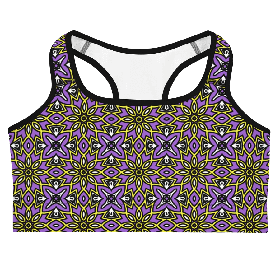 Non-Binary Abstract (1) - Sports Bra product image (3)
