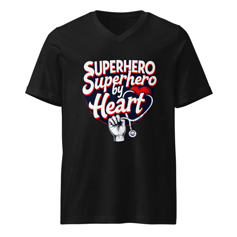 Heartfelt Hero V-Neck Tee product image (1)