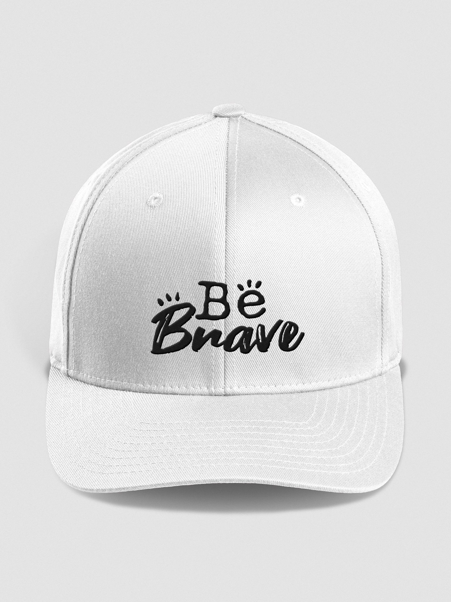 Be Brave Typography Flexfit Cap product image (1)