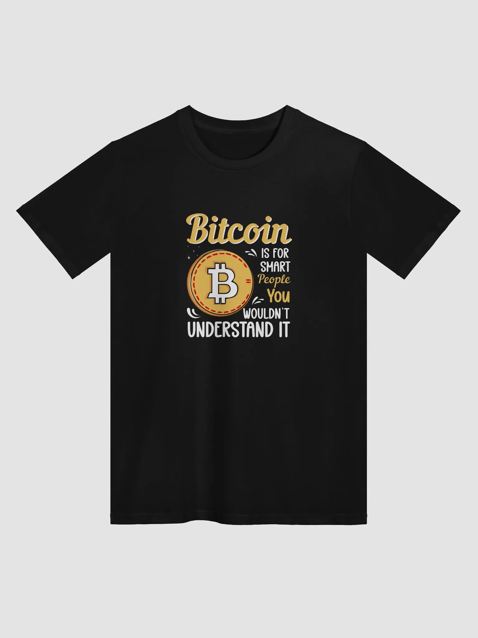 Golden Bitcoin Revolution Unisex T-Shirt product image (5)
