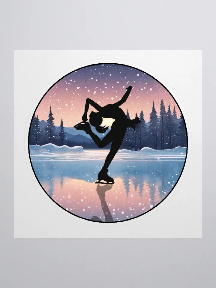 Ice Queen Lay Back Sticker product image (1)