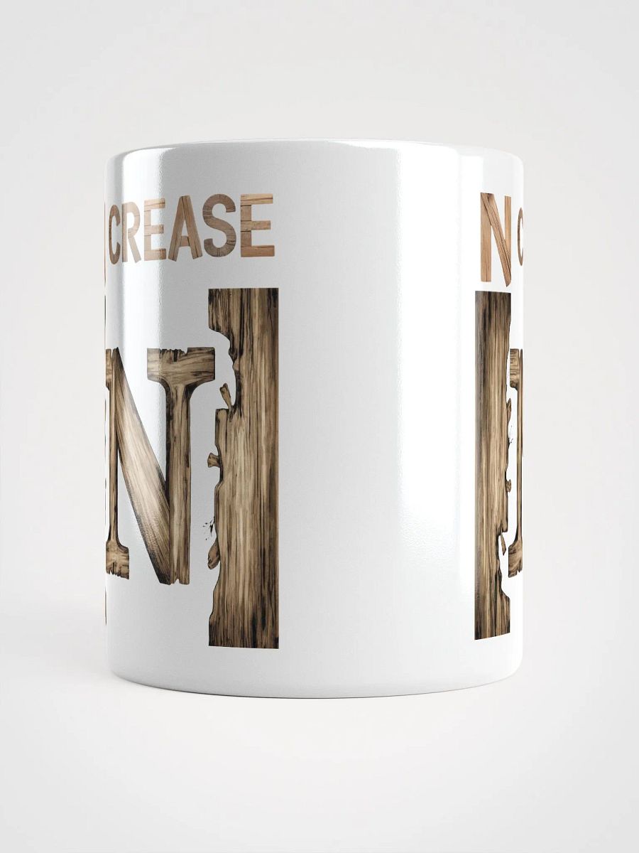 N Crease - Funny Wordplay White Coffee Mug product image (2)
