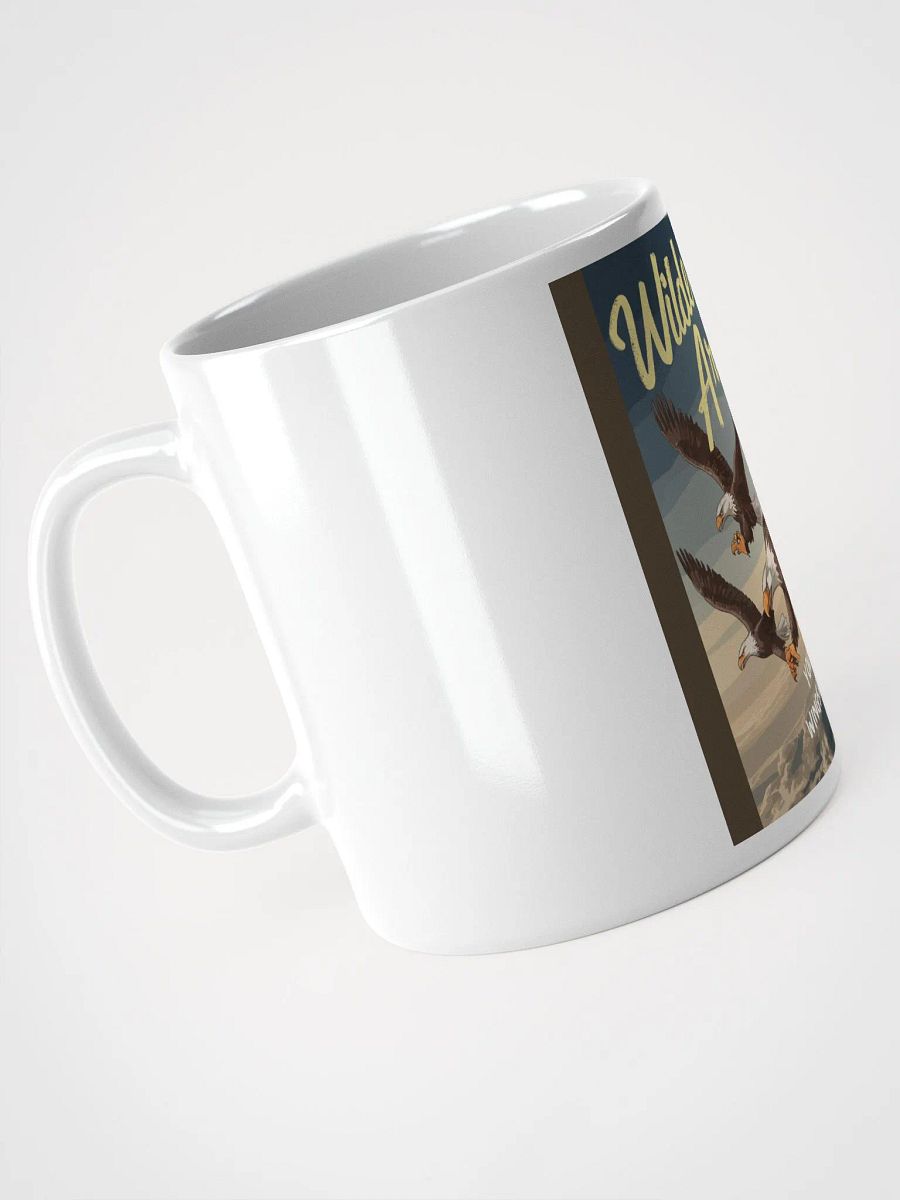 White Wilderness Army Soaring Eagles Glossy Mug product image (3)