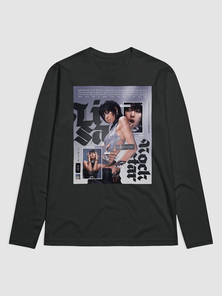Lisa 'ROCKSTAR" Unisex Long Sleeve T-shirt product image (1)