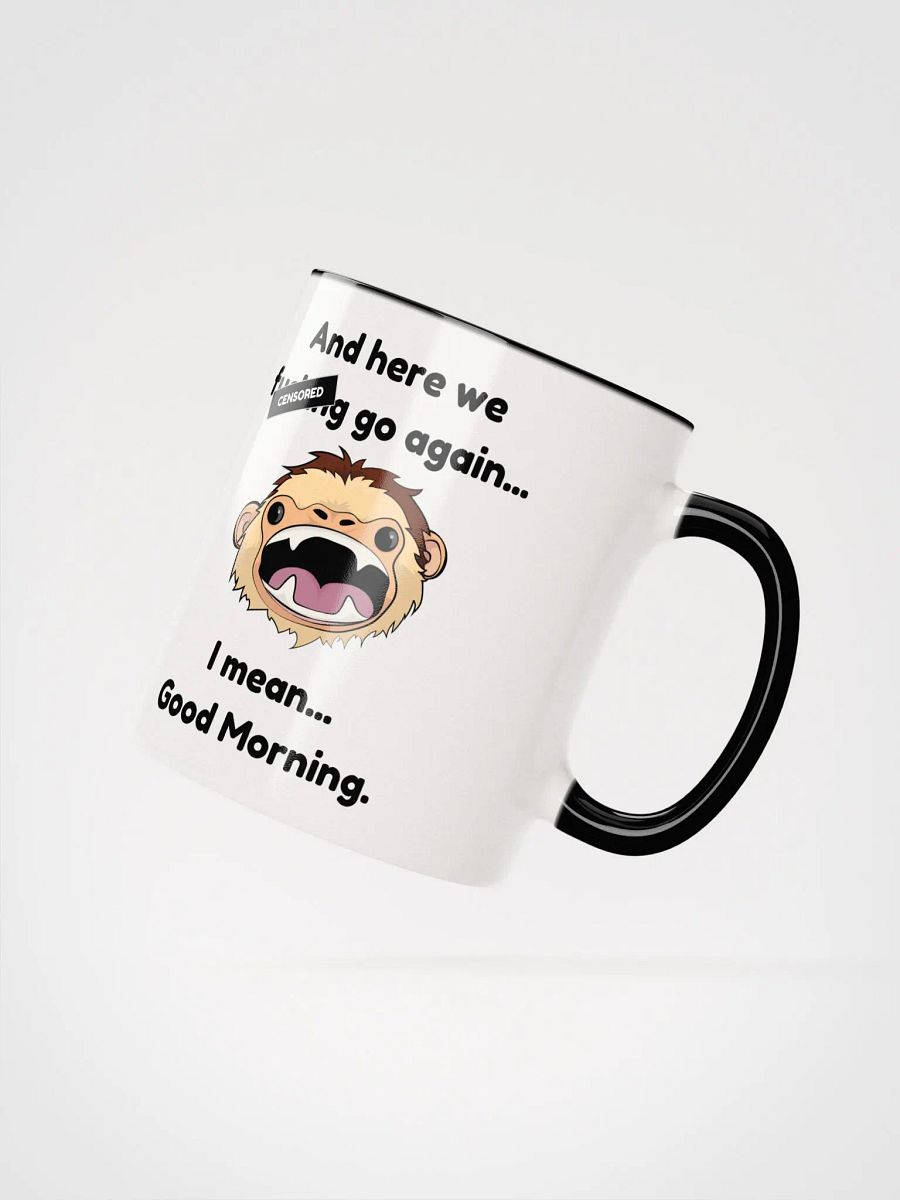 CENSORED (Black Bar) Here we f-king go again... Color Options Mug product image (25)
