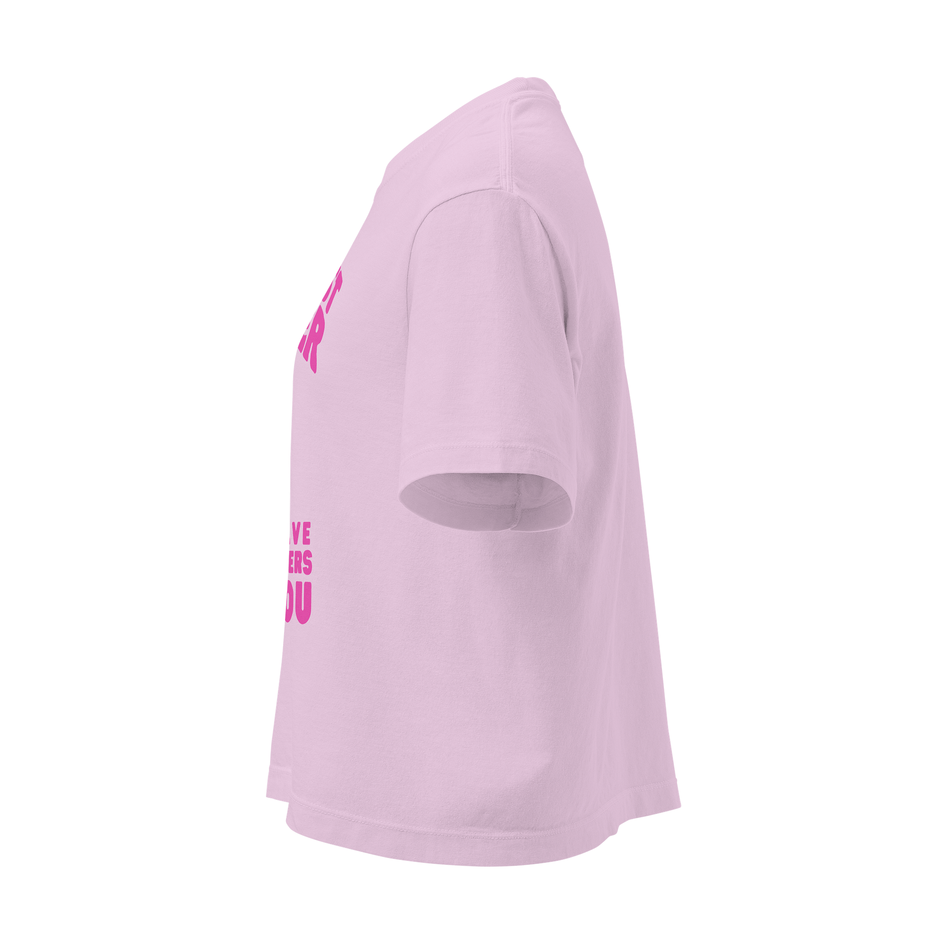 Fighter Survivor Supporter - Breast Cancer Awareness Heavyweight Boxy T-Shirt product image (3)