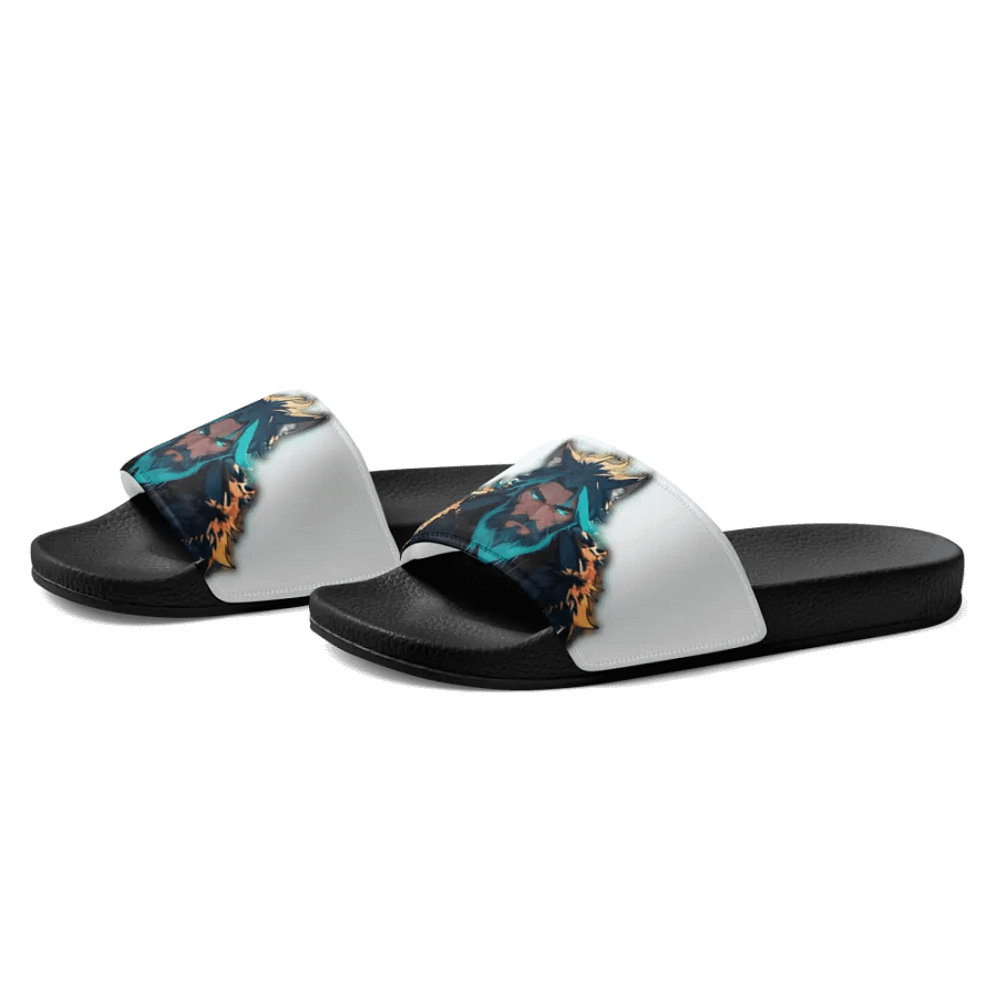 Warrior Wolf Women's Slides product image (3)