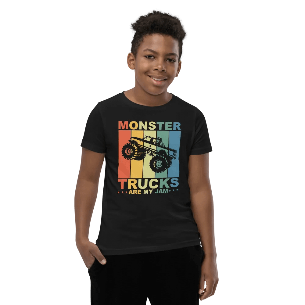 Jammin' Monster Trucks Youth T-Shirt product image (7)