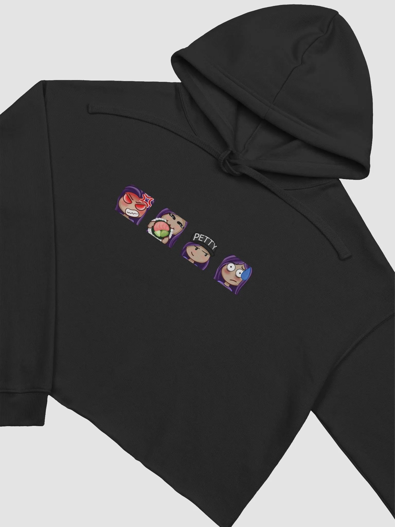 TDTV Crop Emote Hoodie product image (8)