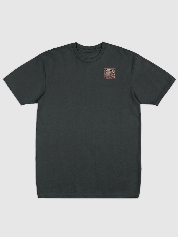 Art Nouveau Skeleton T-Shirt - Elegantly Dark Gothic Design for Everyday Wear product image (1)
