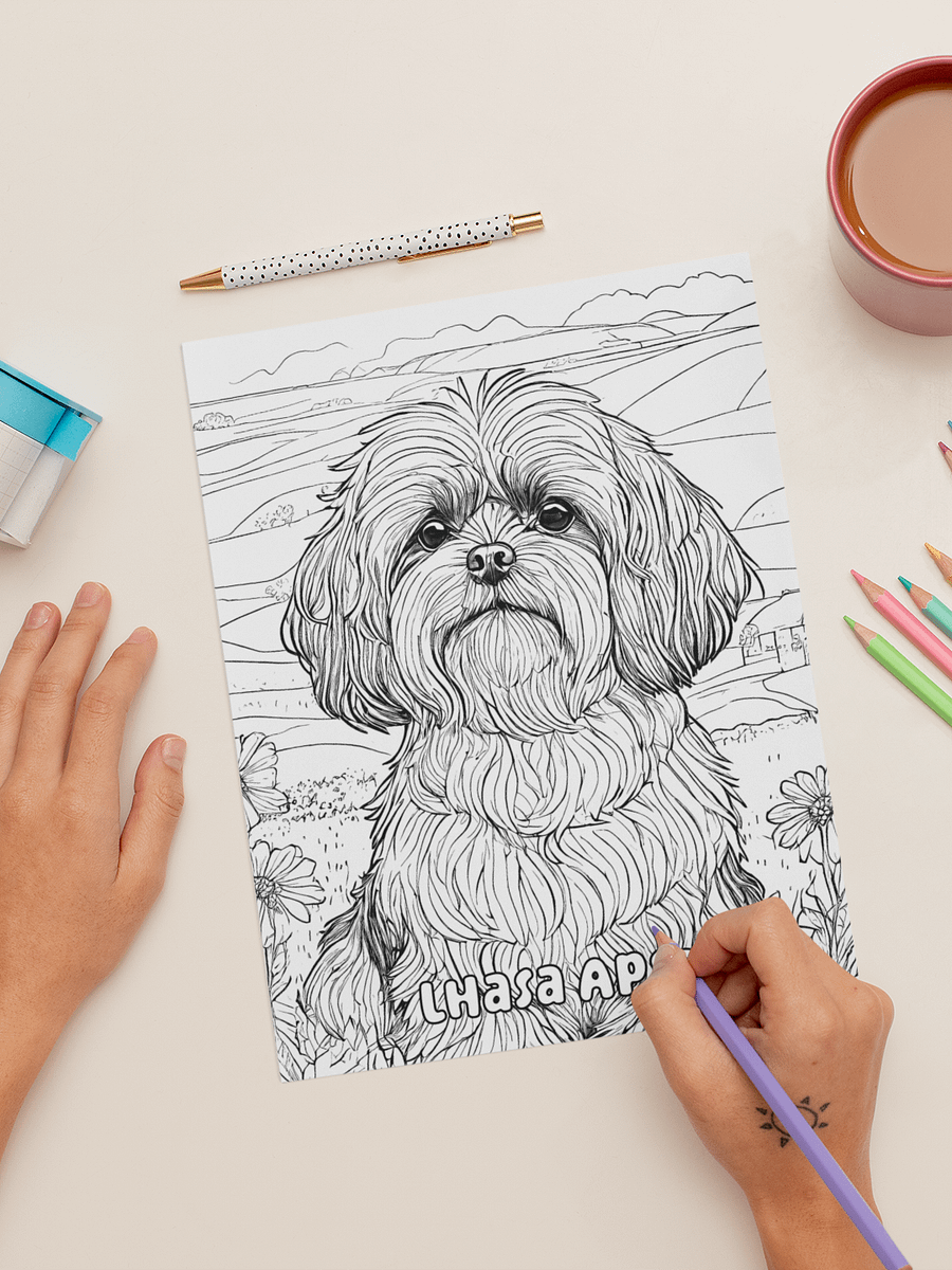 Dog Breed Coloring Pages product image (5)