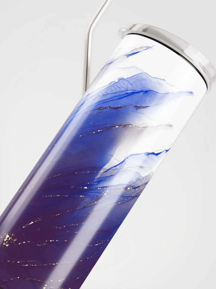 Twilight Whispers: Purple & Midnight Blue Tumbler product image (5)