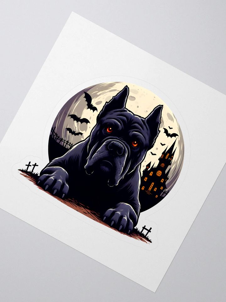 Cane Corso Halloween Costume Sticker product image (2)