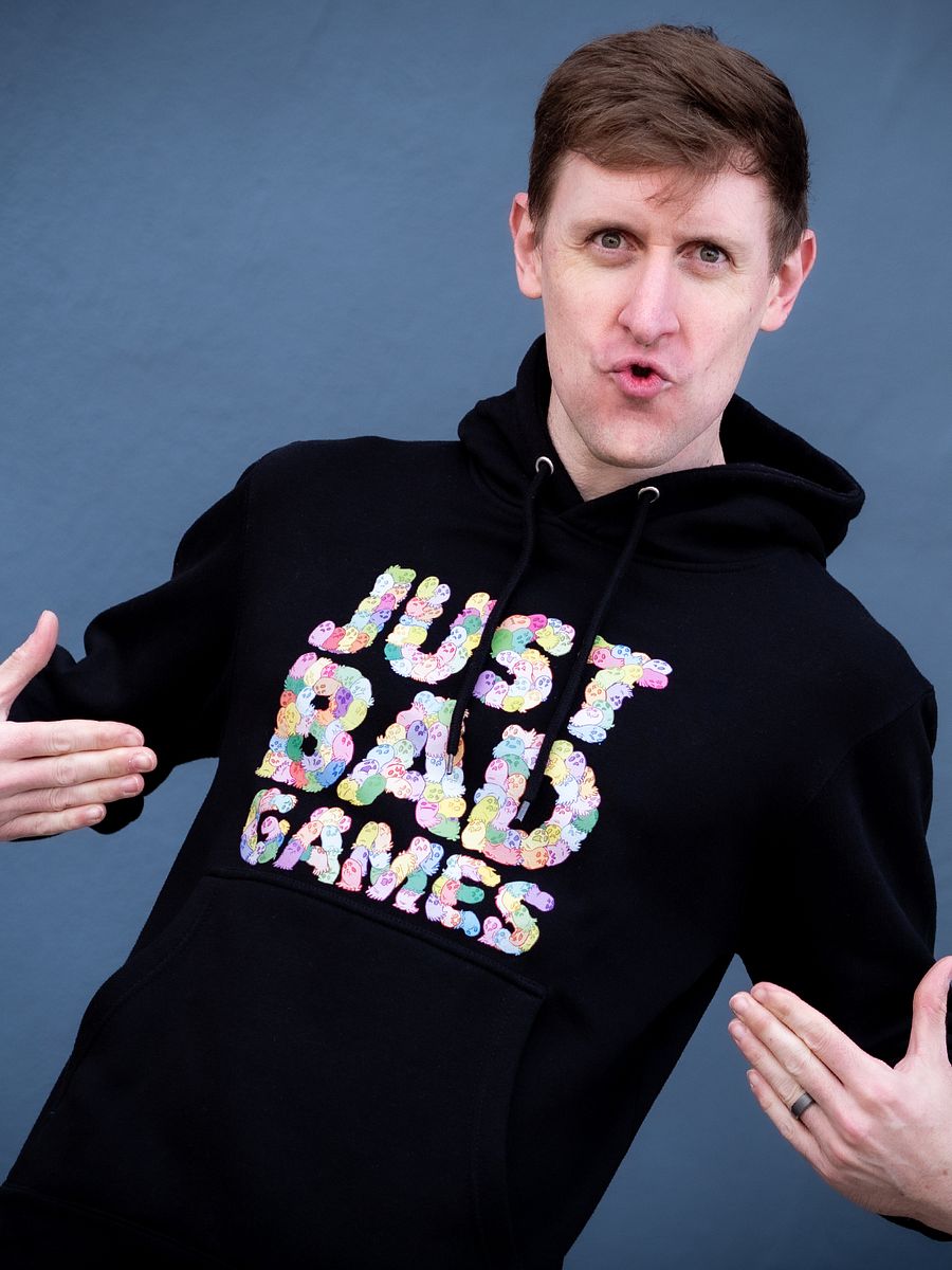 Multi-Color Money Ghost Just Bad Games Logo Hoodie product image (1)