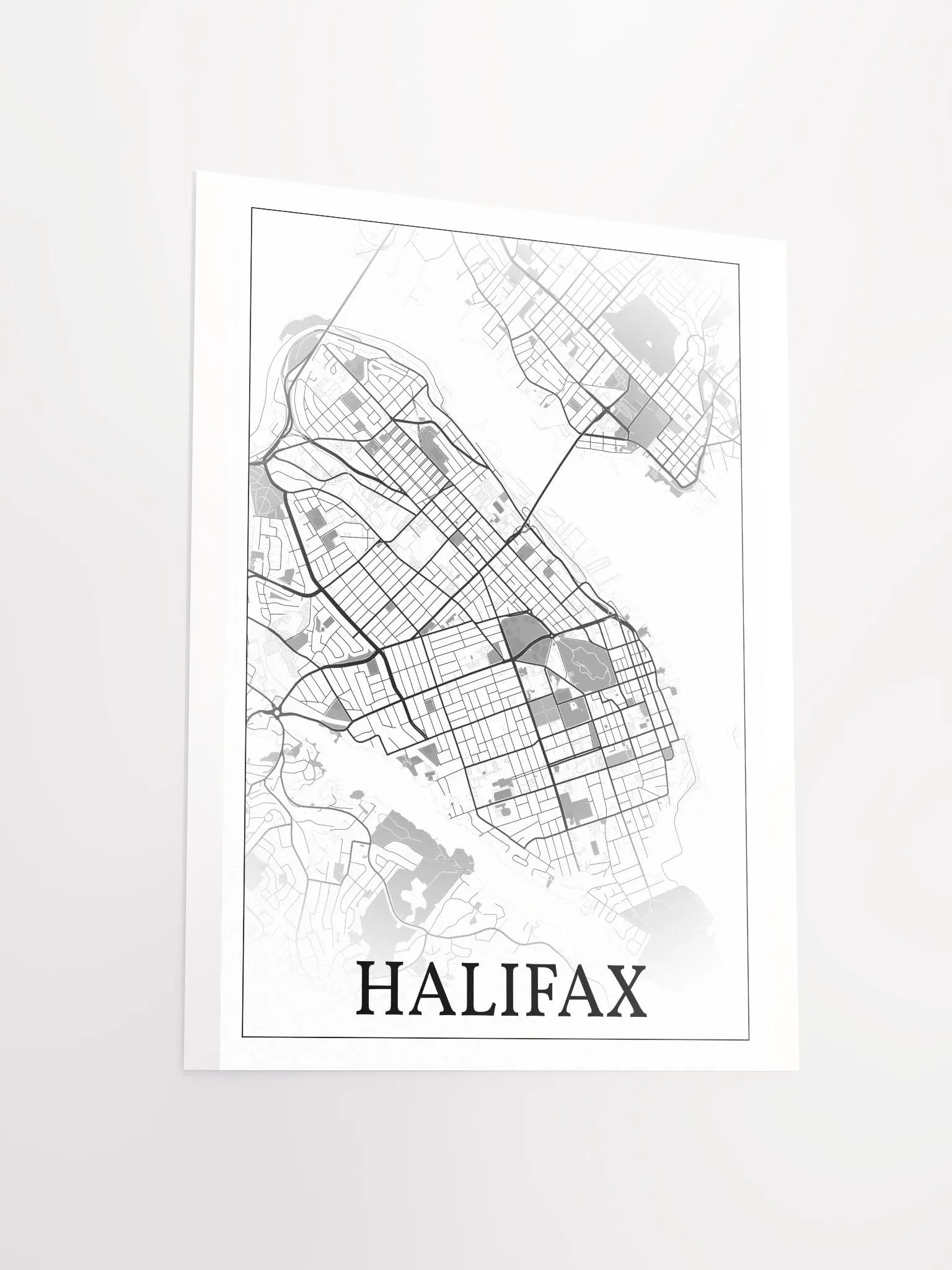 Halifax, Canada, city map print product image (12)